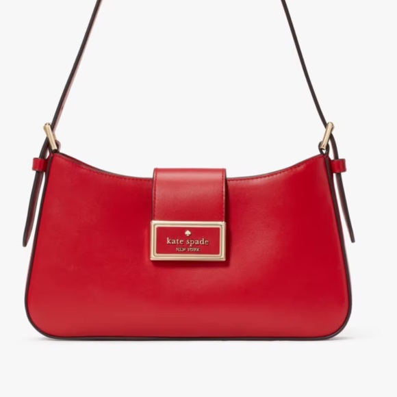 Kate Spade Red Reegan Small Shoulder Bag - Picture 1 of 4